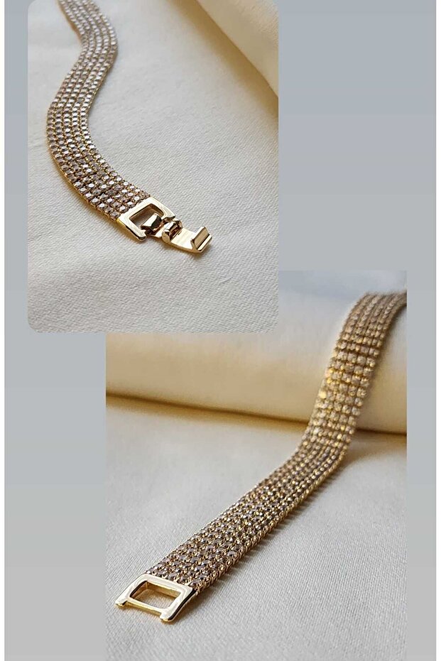 STONE WATERWAY GOLD BRACELET STEEL STAINLESS