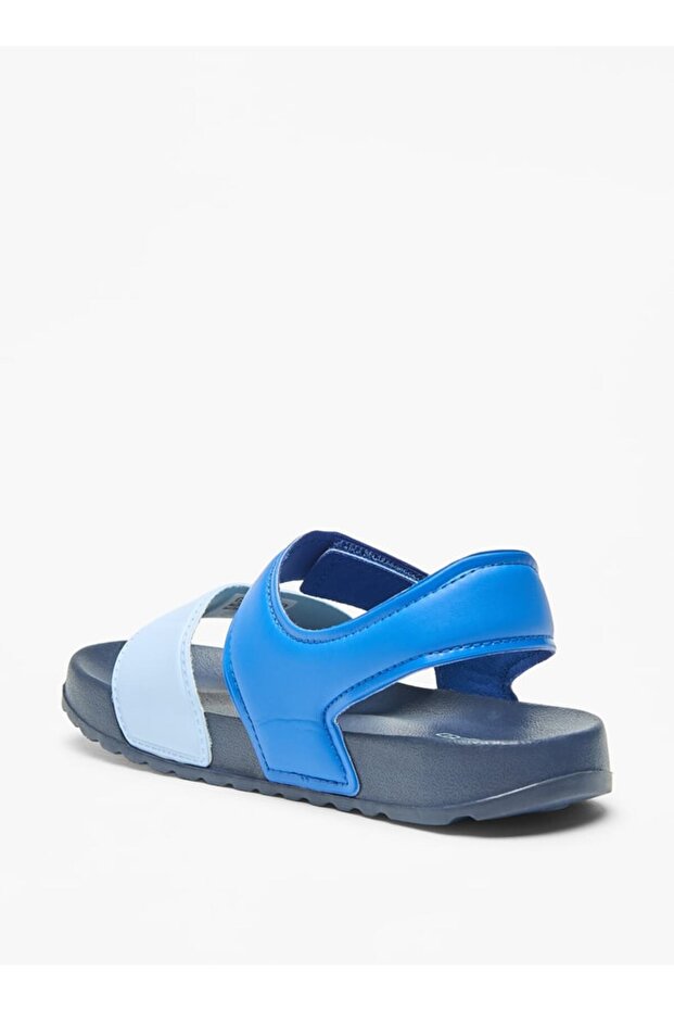 Boys' Colourblock Floaters with Hook and Loop Closure - 2