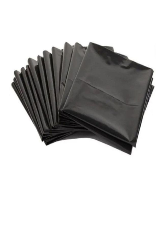 10 Adet 80x110 Kalın Dökme Çöp Torbası Poşeti 140mc - 1