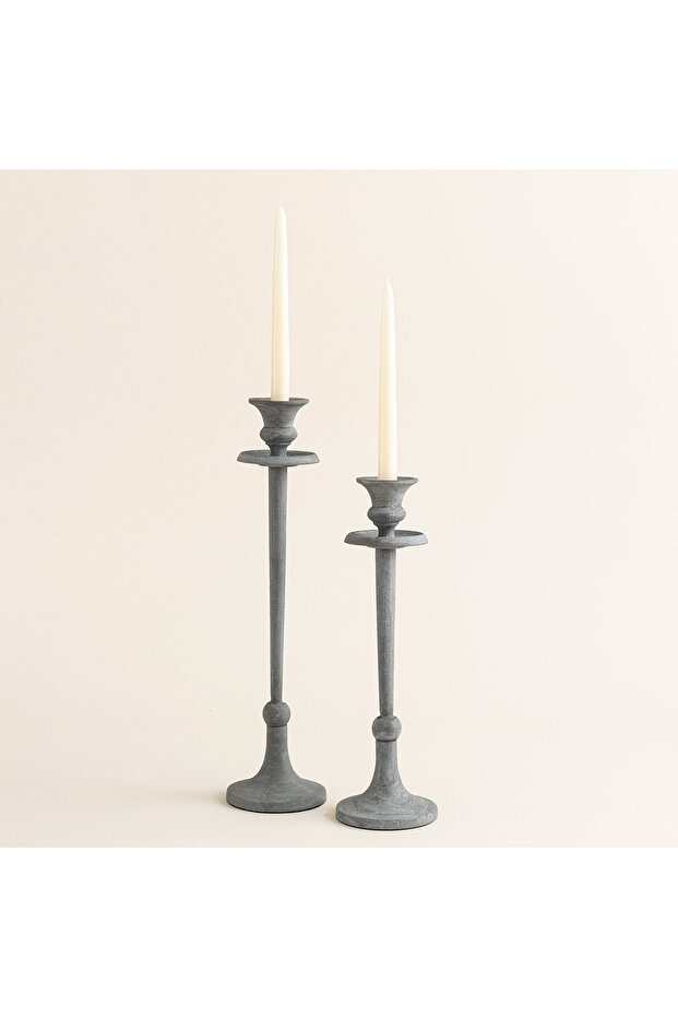 Hanner Şamdan S Gri - 8