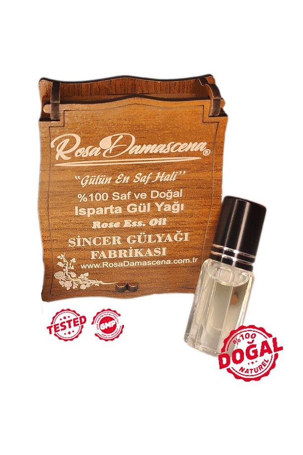 Isparta Gülyağı 2 Gram (2,3 Ml) (%100 Saf Ve Doğal Gül Yağı) - 3