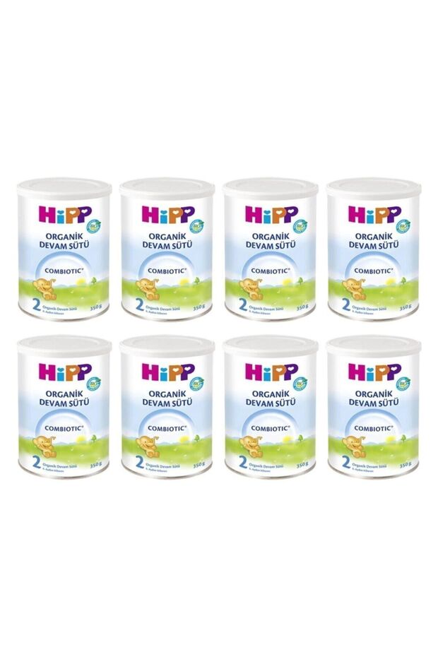 2 Organik Combiotic Devam Sütü 350 Gr - 8'li - 1