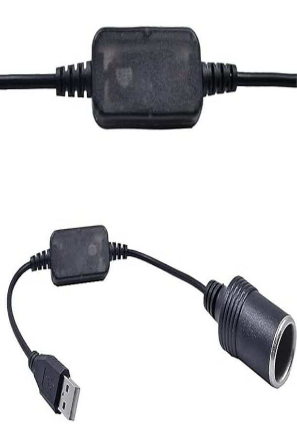 Çakmaklık Fişi Çevirici Çakmak Dönüştürücü USB 2.0 5 Volt 2 Amper To 12 Volt 0.8 Amper - 2