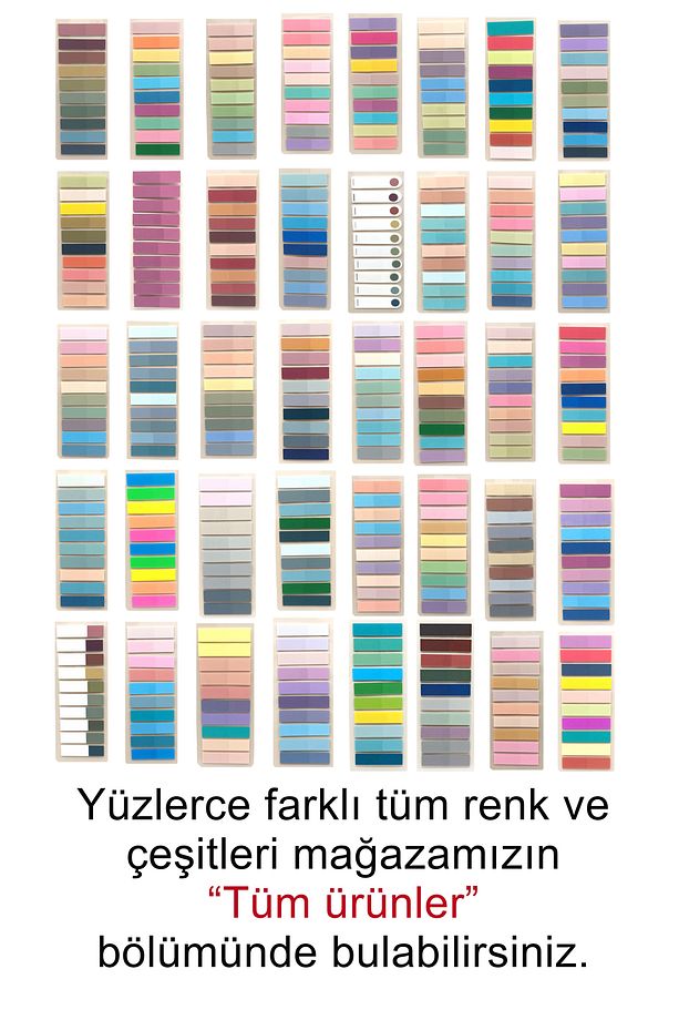 Şeffaf Renkli Postit Post-it Post It. Kitap Ayracı Ayraç Postit Sticker Not Kağıdı 200 Yaprak - 6