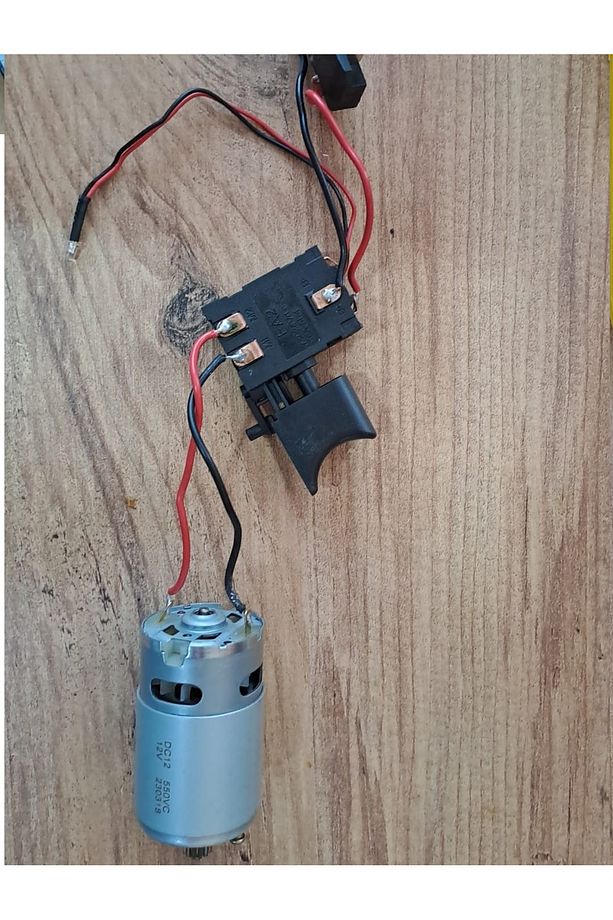Şarjlı El Matkabı için start stop Tetiği hız ve yön Ayarlı  FA2 7.2-24 VDC 16A Hız Ayar anahtarı - 8