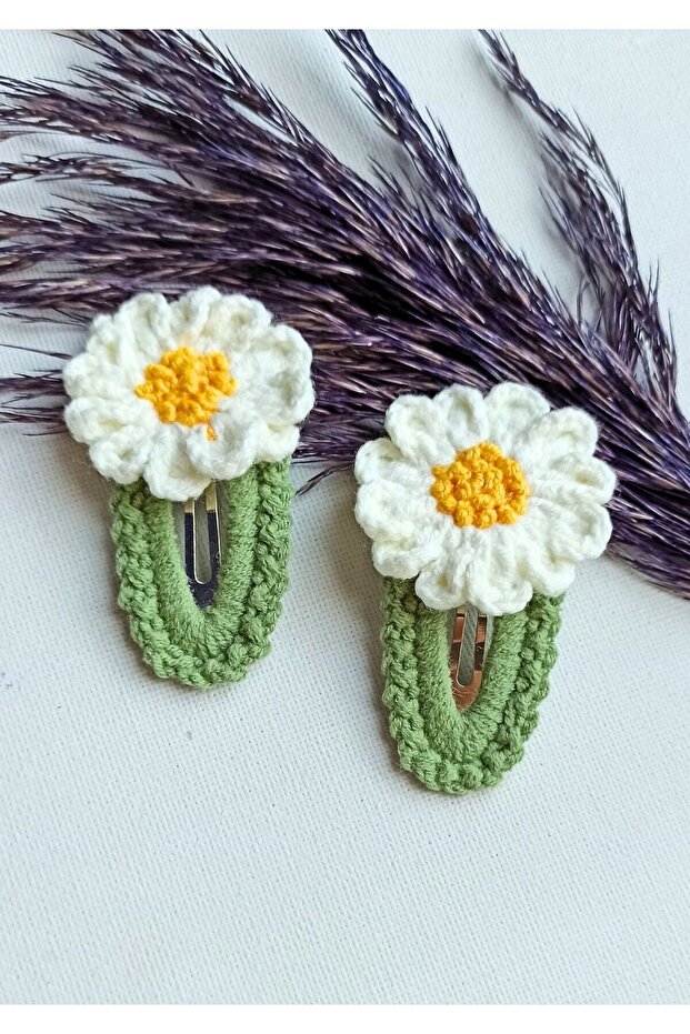 Wonderful Daisy Natural Strings Niche Hair Accessory (1 Pair)