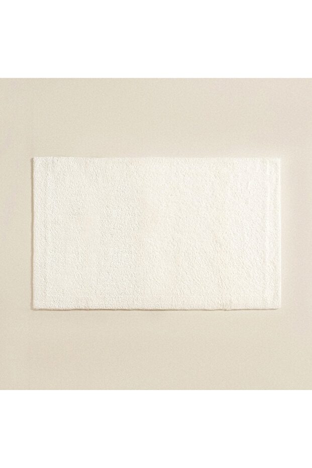 Bamboo Solid Banyo Paspası 60x100 Cm Ekru - 6