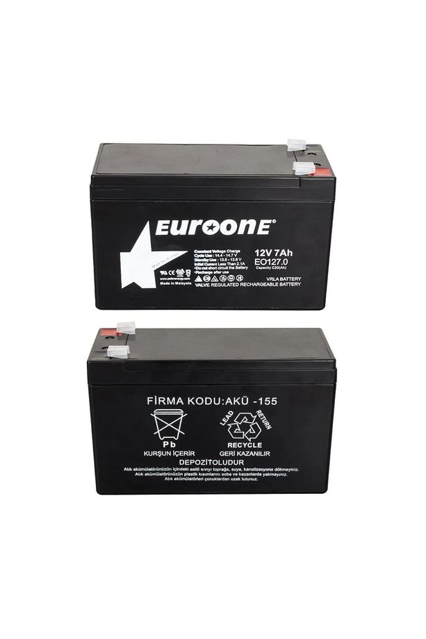 12v 7ah- Akü 12 Volt 7 Amper Akü Oyuncak Araba- Çit- Aydınlatma - 2