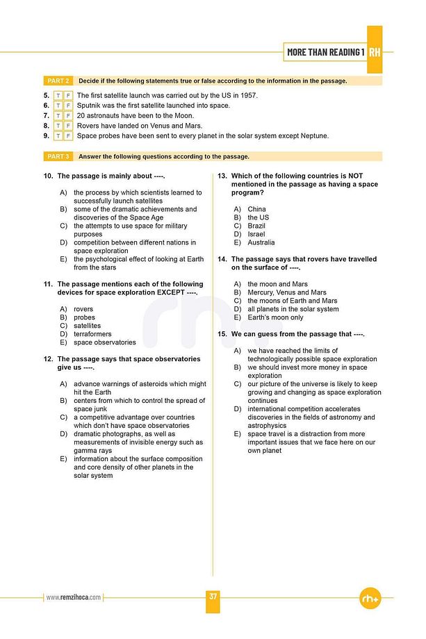 More Than Reading 1 - Interaktif Ingilizce Okuma Ve Çeviri - Yds / Yökdil / Ydt / Ielts - 8