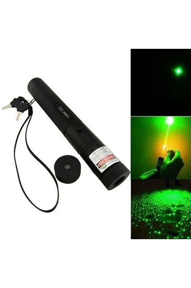 GREEN LASER POİNTER GÜÇLÜ ŞARJLI YEŞİL LAZER - 3
