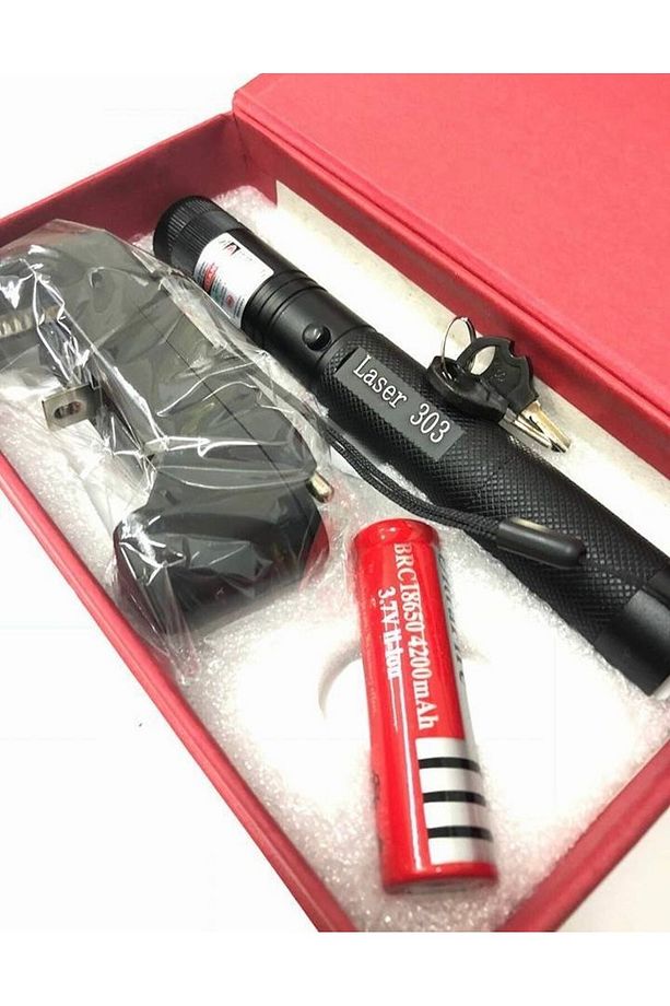 GREEN LASER POİNTER GÜÇLÜ ŞARJLI YEŞİL LAZER - 2