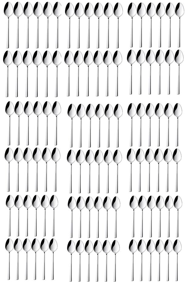 72 Luxury Stick Model Stainless Steel Teaspoon