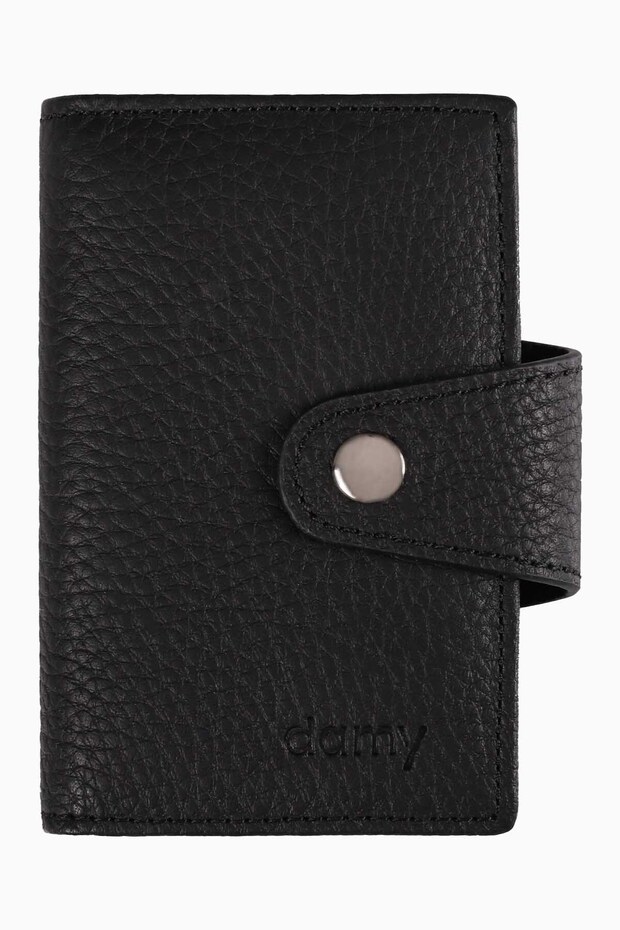 Genuine Leather Practical Elegant Men's Wallet Card Holder Women's Card Holder Unisex Card Holder 415