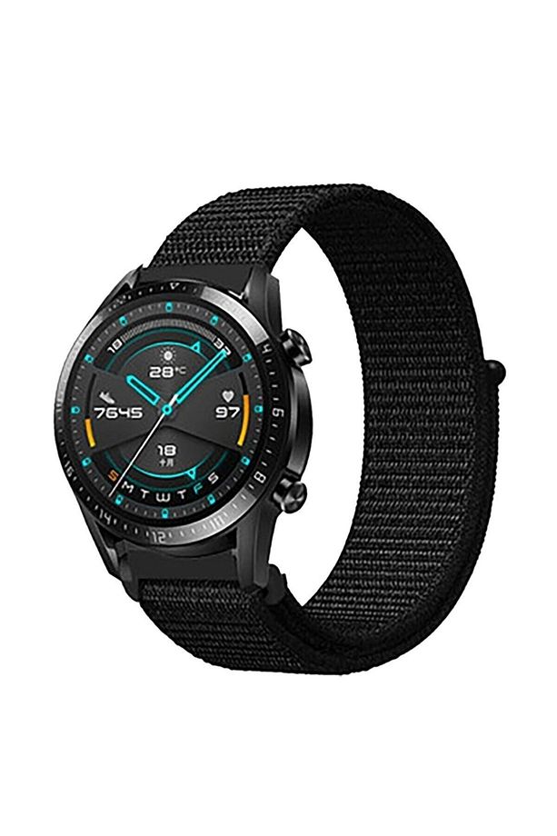 Huawei Watch Gt5 Gt4 Gt3 Gt2 Gt2e - Gt5 Pro Gt3 Pro Gt2 Pro (46MM) Dokuma Cırtlı Dokuma Kordon - 4