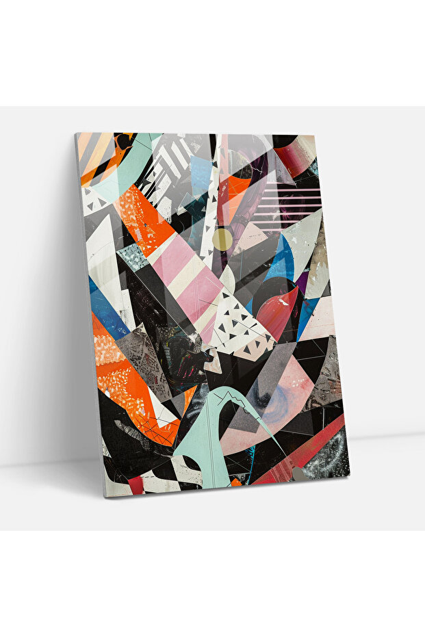Complex Dadaism Glass Wall Art - Dadaism, Home Decor, Modern Art, Wall Decoration