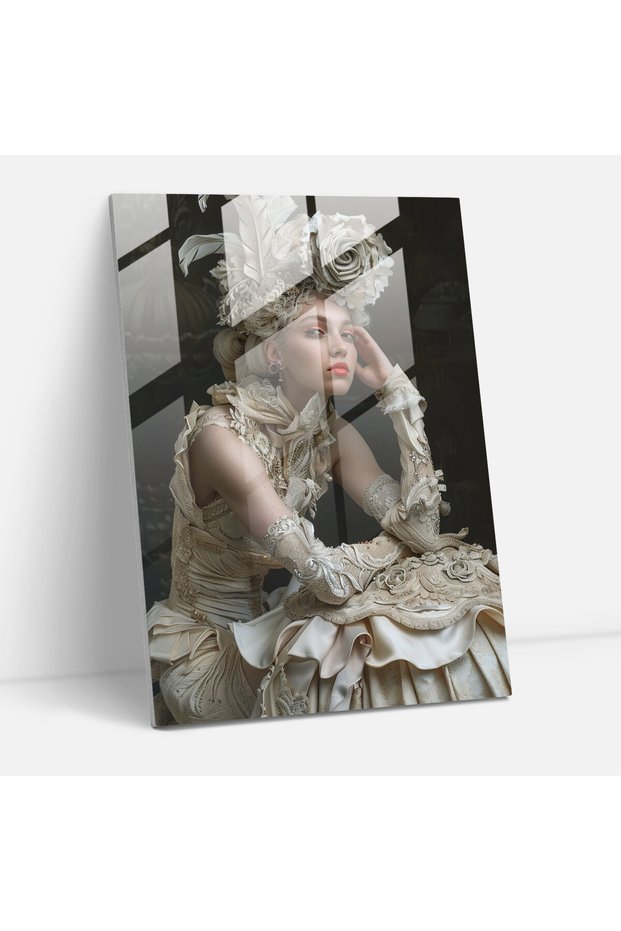 Mannerism Glass Print, Ornate Elegance, Mannerism, Home Decor, Glass Print