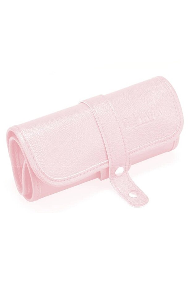 Artificial Leather Roll Pen Holder 36 Sections Powder