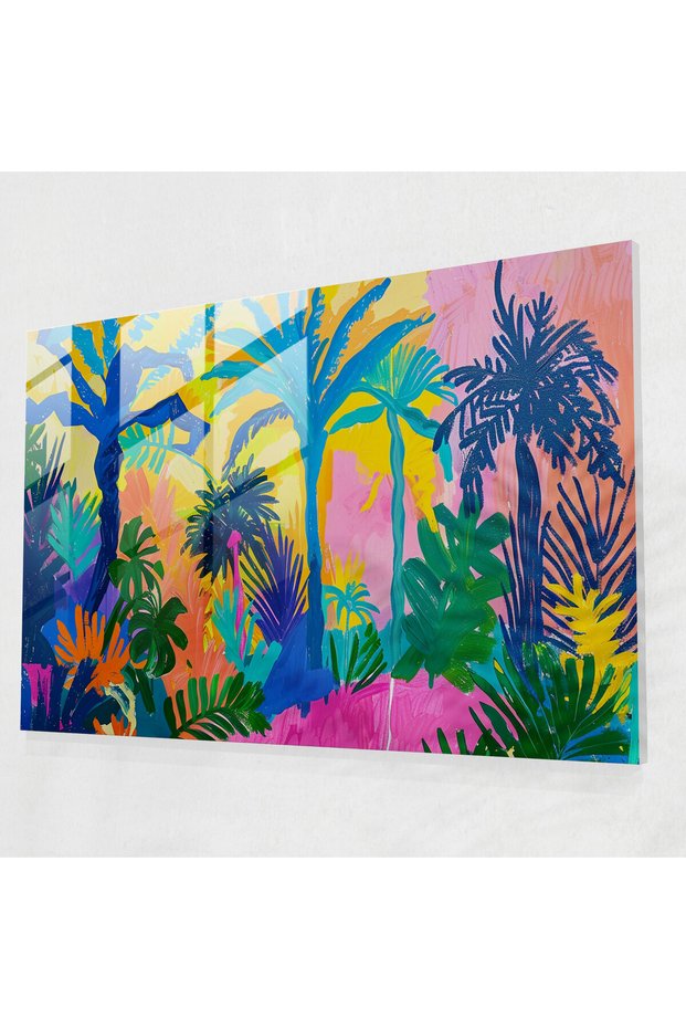 Henri Matisse Glass Art, Tropical Landscape, Henri Matisse, Home Decor