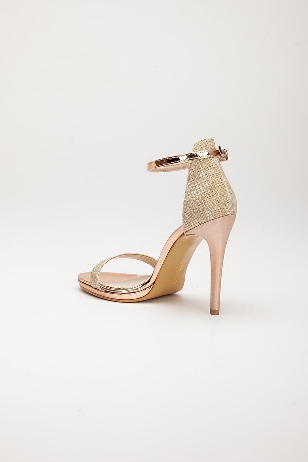 Platform Yüksek Topuklu Abiye Ayakkabı - 5