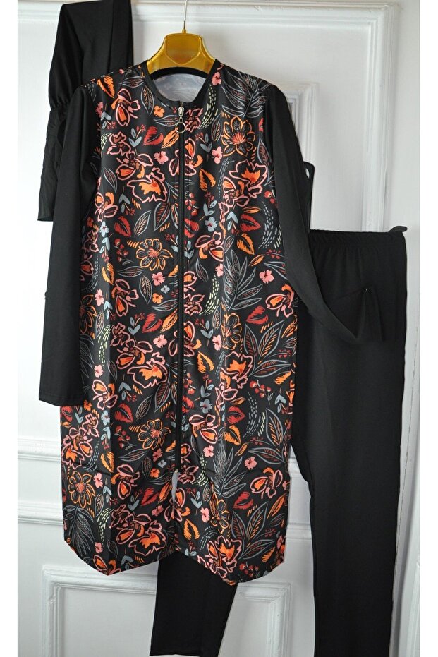 ملابس السباحة الرقمية منقوشة - 1