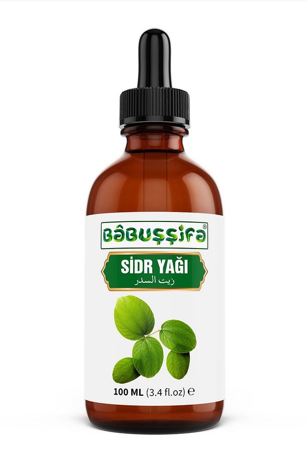 Es-Sidre Orijinal Sidir Sidr Yaprağı Yağı Manevi Terapi 100ml Sidr Oil - 1