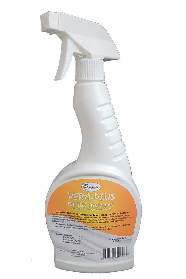 Vera Plus Kaktüs Sukulent Besini Yaprak Gübresi 500 Ml - 4