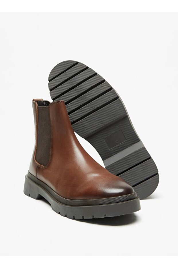 Men's Solid Chelsea Boots - 4