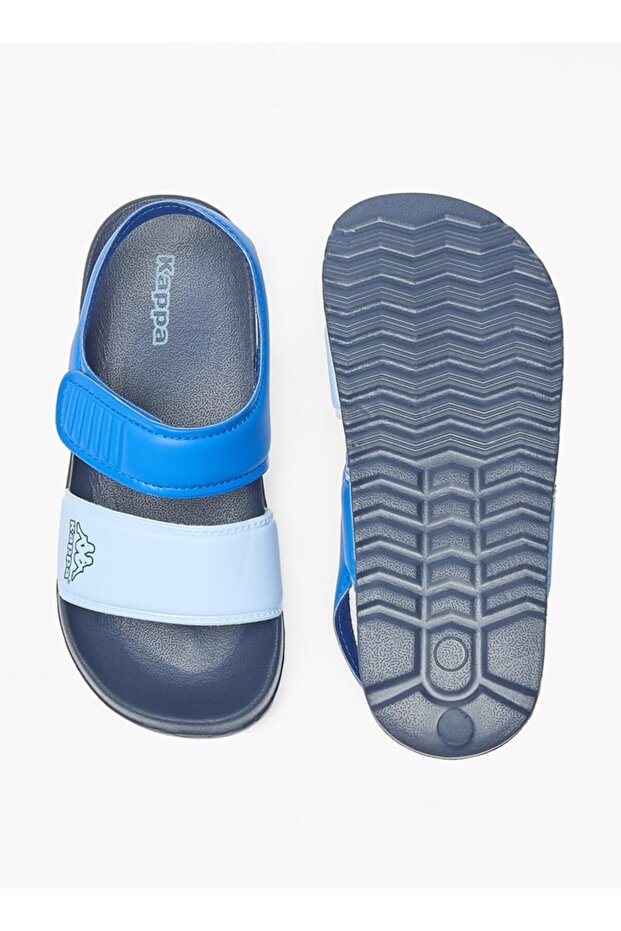 Boys' Colourblock Floaters with Hook and Loop Closure - 4