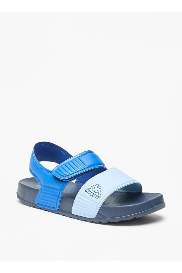 Boys' Colourblock Floaters with Hook and Loop Closure - 1