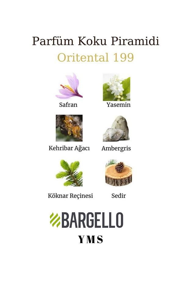 Parfüm No 199 Oriental 50 ml Edp YMS - 6