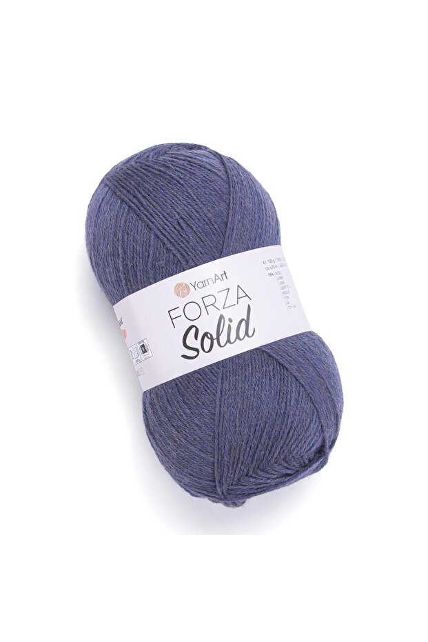 فورزا سوليد - حبل أزرق محبوك يدويًا - 4615 - 1