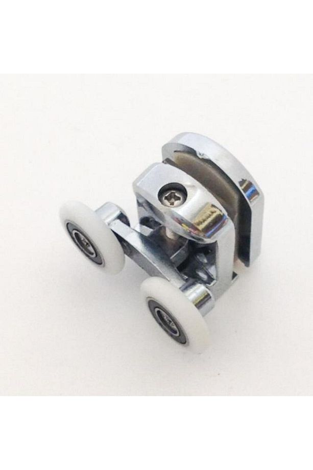1 Adet Üst Duşakabin Tekerleği Üst Cam Rulman Krom Teker 23 MM - 5