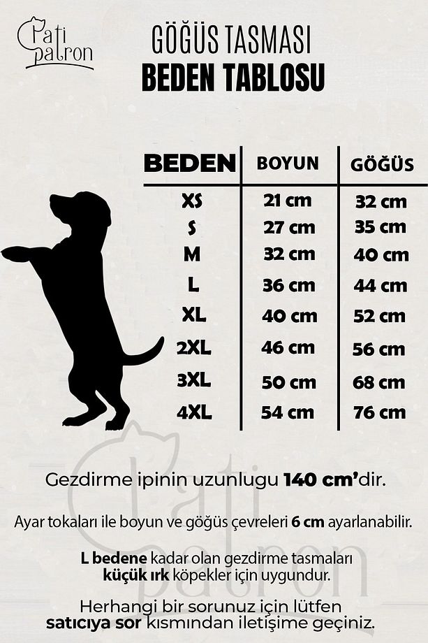Kaçış Önleyici Köpek Göğüs Tasma Seti Küçük Irk Ve Büyük Irk Köpek Gezdirme Tasması - 5