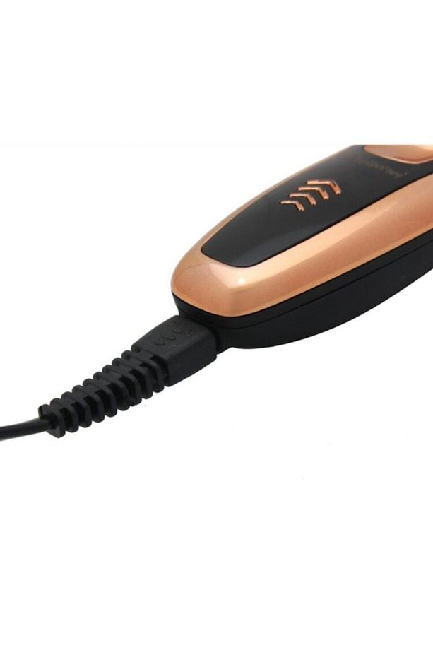 2020 Turbo Pro X Galaxy Gold 3 In 1 Erkek Bakım Seti Saç Sakal Burun Tıraş Makinesi - 6