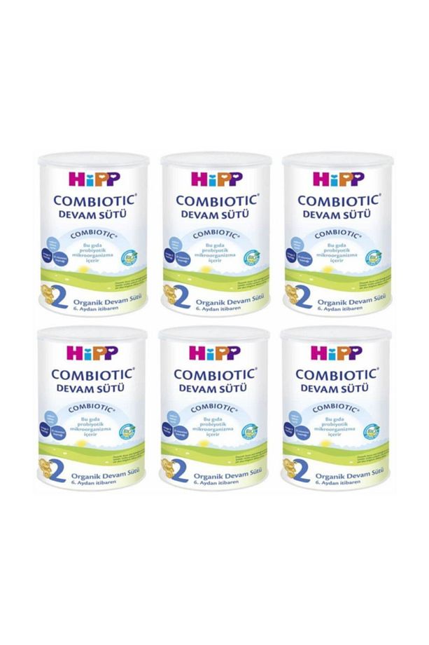 Hıpp 2 Organık Combıotıc Devam Sütü 350 gr x 6 Adet - 1