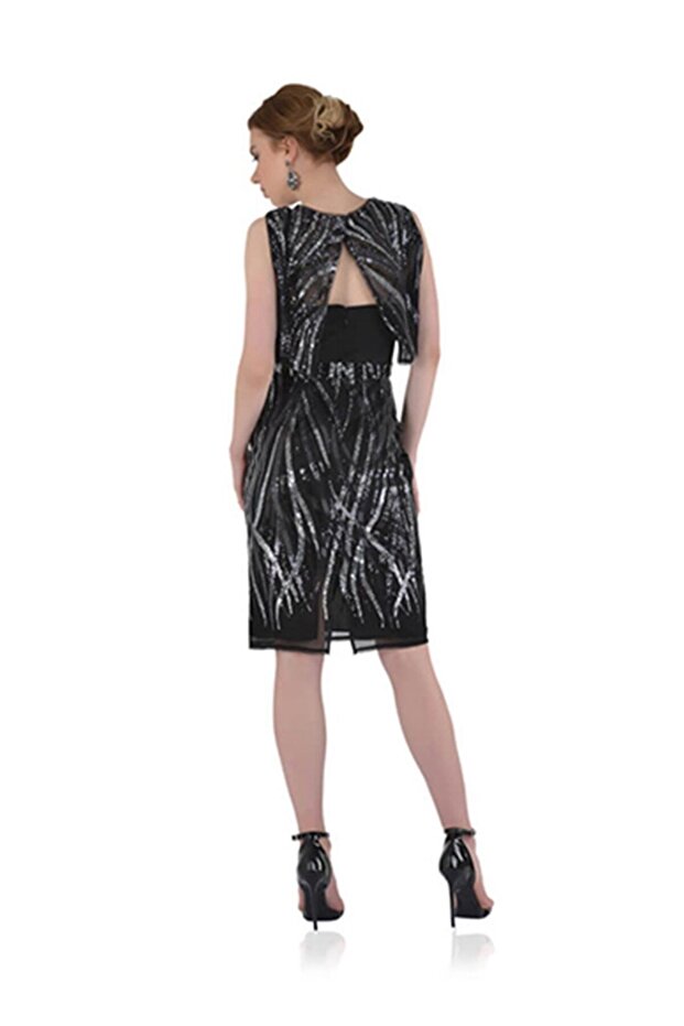 Abigail Mini Kokteyl Elbisesi - 4