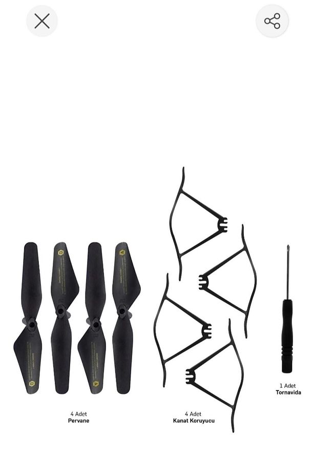 Cx007 Drone Cx014 Mf0230 Mf0231 Sd02 Cx007 Cx020 Dronlara Uyumlu Yedek Pervane Seti - 1