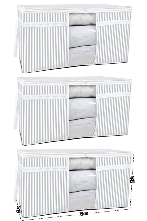 75X40X40 3 Pieces Windowed Pillow Pillow Made of Interior Fabric