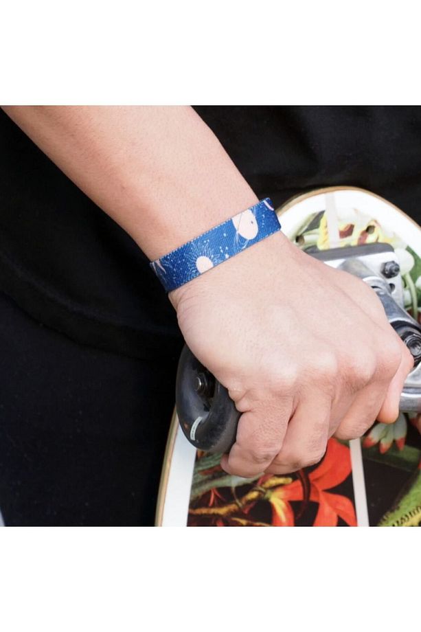 I Need More Space - Geri Dönüşümlü Unisex Elastik Baskılı Bileklik Ve Hatırlatıcı Kart - 6