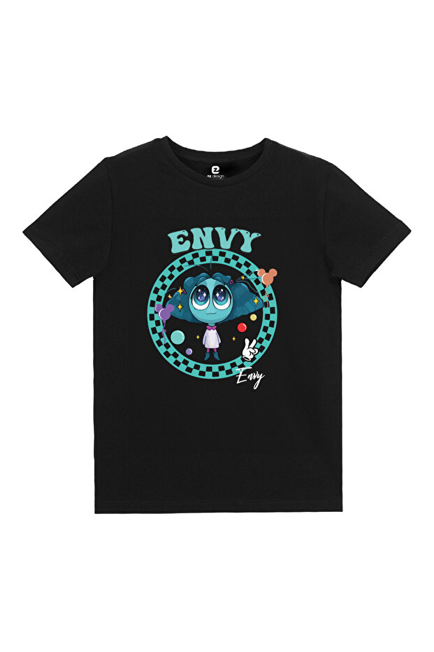 تي شيرت بنمط وجه مقلوب - 2