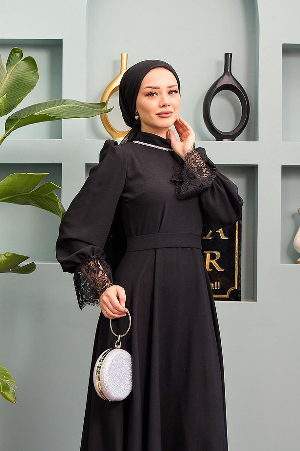 Merve Abiye - Siyah - 5