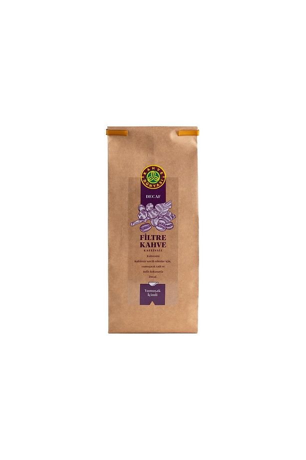 Kafeinsiz  Decaf  Filtre Kahve 250gr - 1