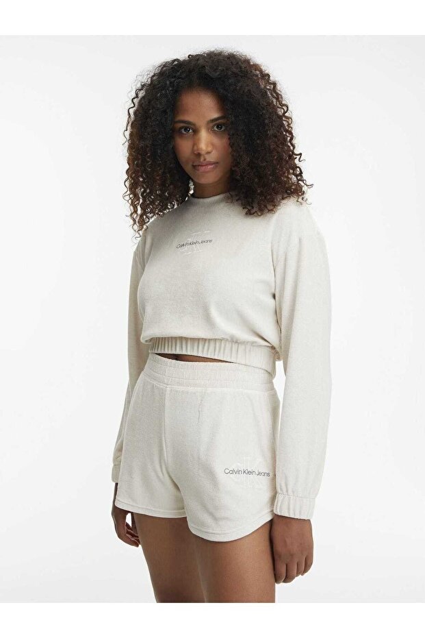 Towelling Crewneck - 2