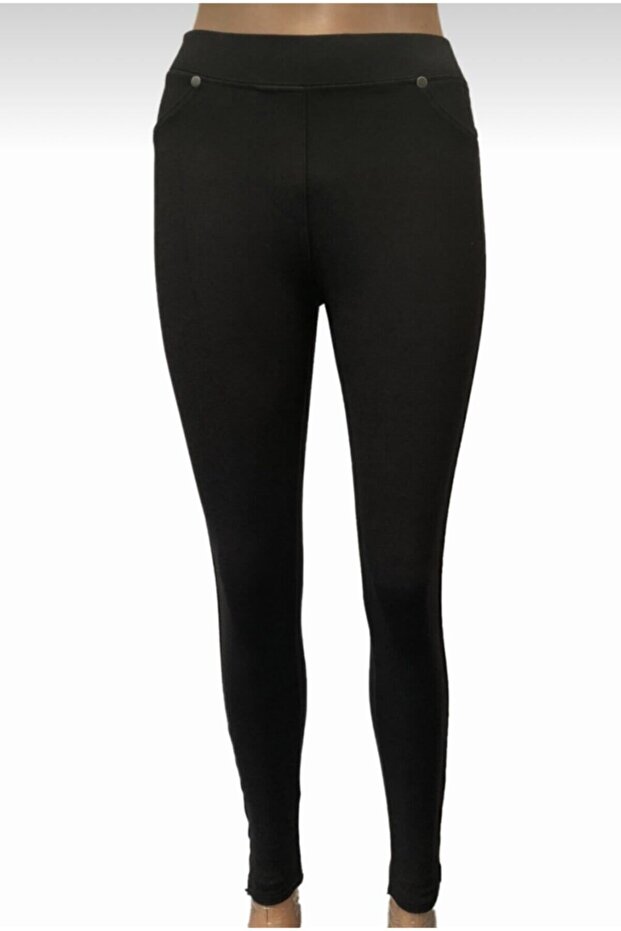 KADIN ÇELİK ÖRME PANTOLON TAYT - 7