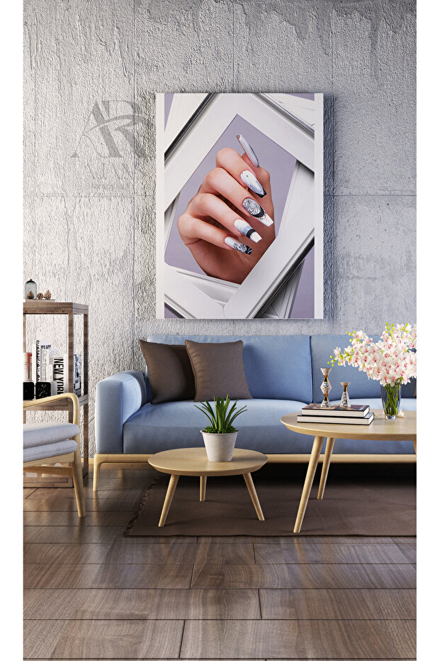 Nailart Design Beauty Center Design Decorative Canvas Painting