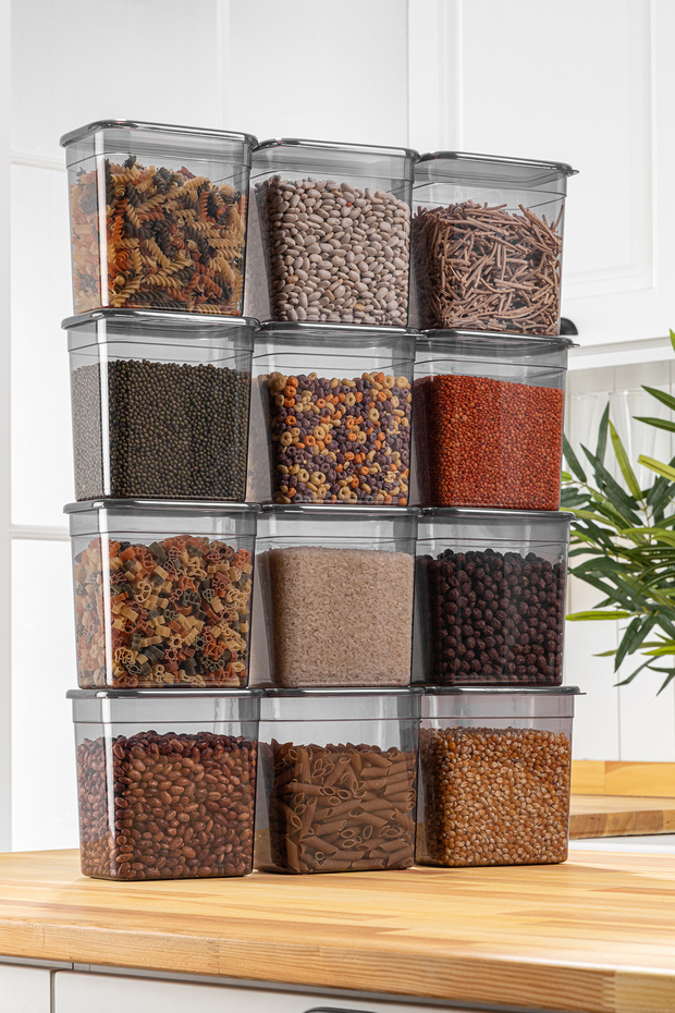 12-Piece Tidy Rectangular Food Storage Container - 3