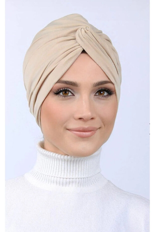 Patterned Wrapped Bonnet