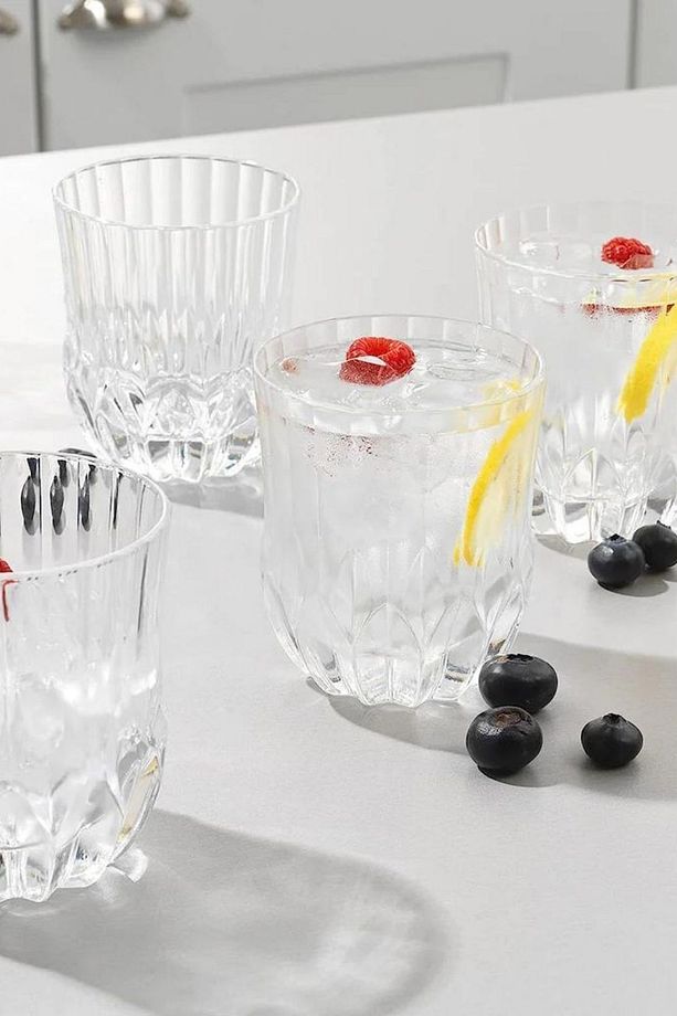 6 Adet RCR Adagio 6'lı Su Bardağı 350 ml - 3