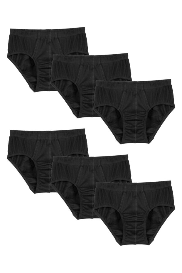 6-Piece Men's Cotton Flexible Combed Cotton Panties