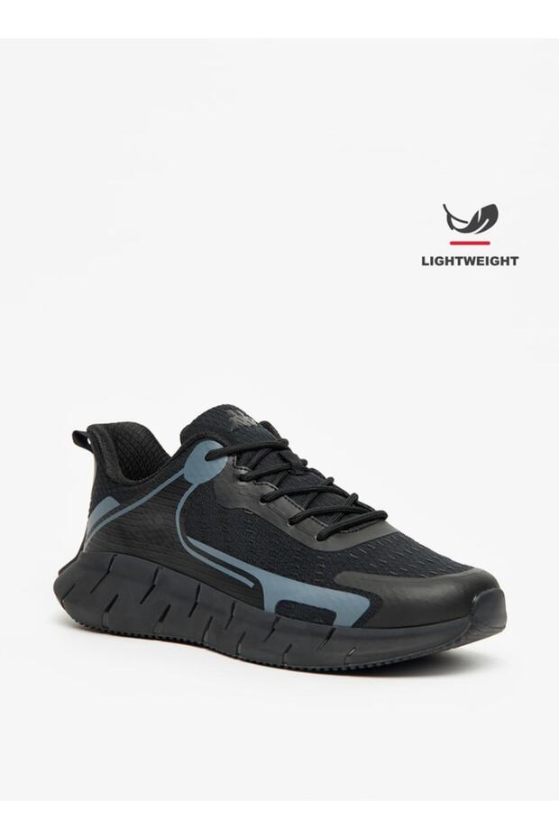Men's Lightweight Sports Shoes with Lace-Up Closure